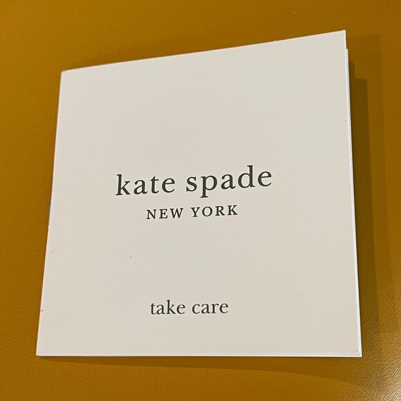 Kate Spade New York Leather Shoulder/Crossbody Designer Bag Golden Rod Yellow - Picture 14 of 16